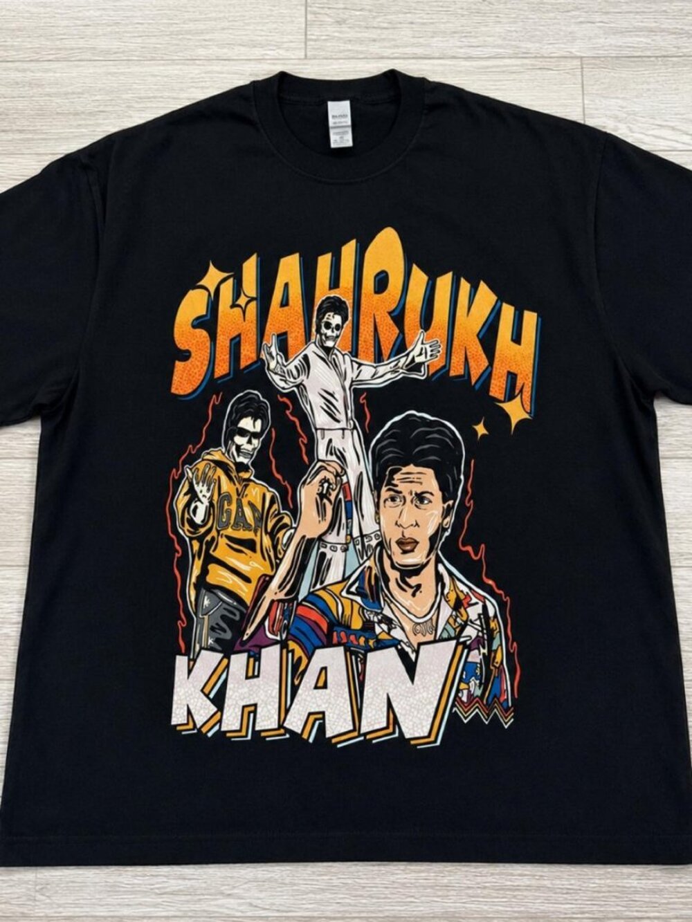 Graphic Black SRK Shahrukh Khan T-Shirt